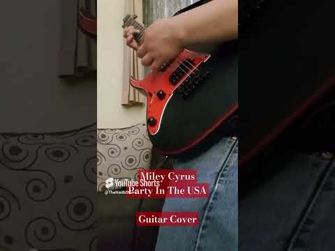 Miley Cyrus - Party In The USA #rock #guitar #pop #disney #mileycyrus #shorts