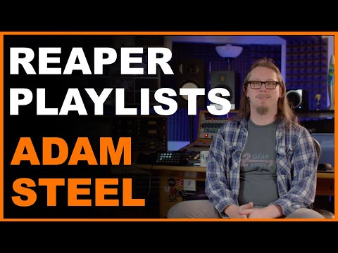 Discover Playlists In Reaper w/Adam Steel