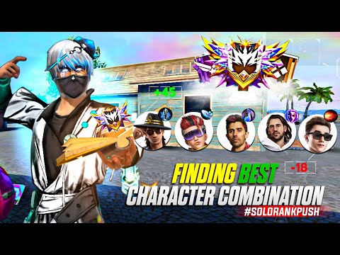 Finding Best Character Combination For Br Rank After Ob Update | Br Rank Push Tips and Tricks