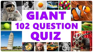 Giant Knowledge Quiz - 102 Questions For You (Easy + Medium)