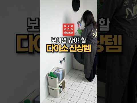 보이면 사야할 다이소 신상 추천템 적층 가능 다용도 바구니