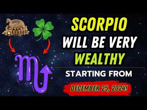 Nostradamus Predicted SCORPIO WILL BE VERY WEALTHY Starting JANUARY 5, 2025