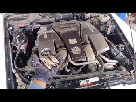 G63 Mercedes spark plug replacement step by step