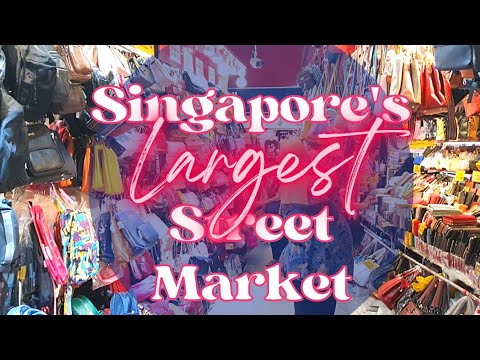 SINGAPORE'S LARGEST STREET MARKET (SHOPPING VLOG) | Wholesale Prices & Best Deals!