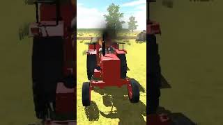 indian tractor driving 3d gameplay #Shorts