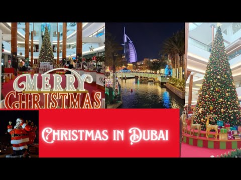 Christmas in Dubai | Madinat Jumeirah | Burjuman