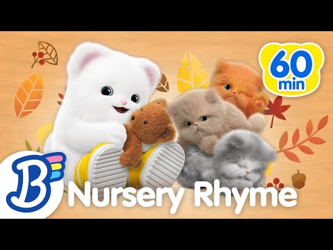 🐱🐱🐱 Three Little Kittens + More Nursery Rhymes | Badanamu Nursery Rhymes, Kids Dance Songs, & Videos