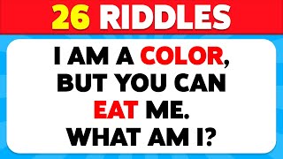 ONLY A GENIUS CAN SOLVE THESE RIDDLES 🧠✅ Brain Teasers & Riddle Quiz 🧩