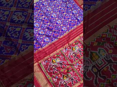 Narikunj Ikkat blue pochampally pure silk saree | Silk sarees #sareelove #sareetales #silksarees