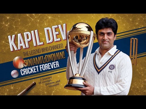 कपिल देव का जीवन परिचय – क्रिकेट के तूफान Kapil Dev: The Man Who Made India Believe in Cricket"