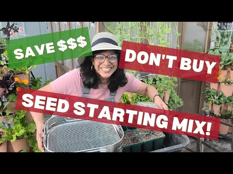 2 CHEAPER OPTIONS than buying Seed Starting Mix