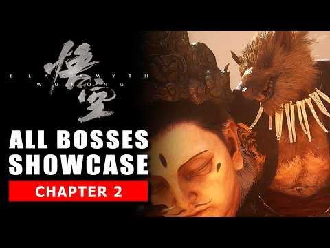 Black Myth Wukong All Bosses Showcase Chapter 2 - Journey to the West Sun Wukong