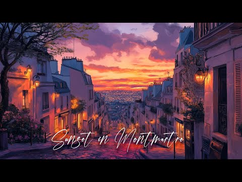 Royalty Free French Accordion Music - Sunset in Montmartre