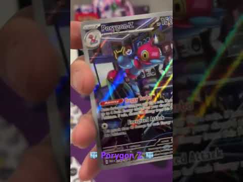 Illustration Rare Porygon Z!!! #pokemon #pokemontcg #pokemoncards #packopening #paradoxrift