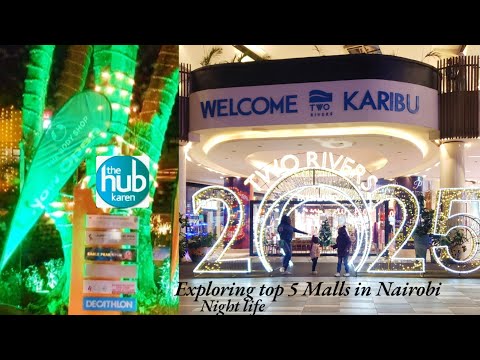 Exploring top 5 busiest Malls this Christmas season 2024 part 2| Vlog | Night life