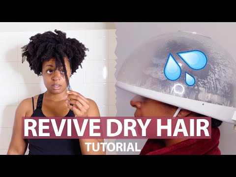 EASIEST 4C HAIR STEAMING ROUTINE