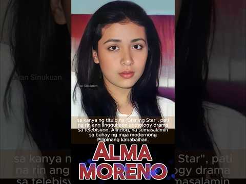 Balikan natin ang kabataan ng napakagandang si Alma M. #shorts #noonatngayon #filipinaactress