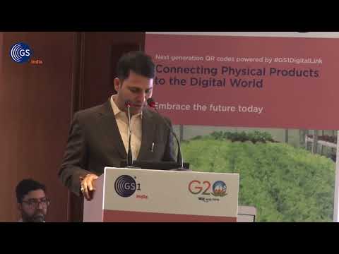 Dr. Brijesh Tripathi at National Conference on QR Code Implementation on Agri-Inputs