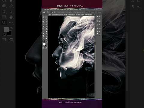 Face Smoke Effect in Photoshop 2024