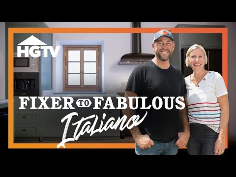 The Kitchen Finally Comes Together- Full Episode Recap | Fixer to Fabulous: Italiano | HGTV