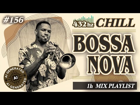 Chill Bossa Nova Music🌴 | Calming BGM of 432hz Serenity for Focus and Soothing🌟 #156