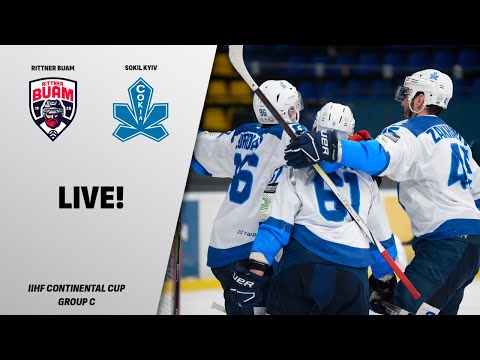 🏒LIVE! 🇮🇹🇺🇦 РІТТНЕР БУАМ - СОКІЛ | IIHF Continental Cup | 18.10.2024