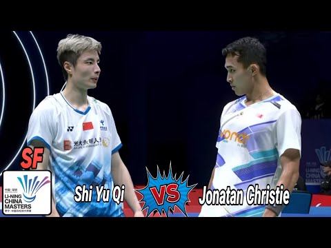 Jonatan Christie vs Shi Yu Qi || SF China Masters 2024