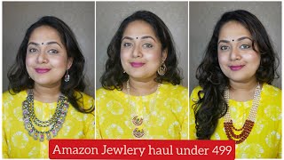 Amazon Jewlery haul under ₹499