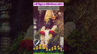 #श्रीविथ्थल Rukminimata Darshan Pandharpur Tirthavrat Name Bhaveveen Siddhi🙏💐❣️ #vitthalrukmini #vitthal