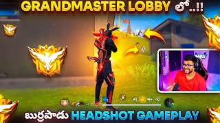 Munna Bhai Op Headshot Gameplay In Last Zone 🔥 - Free Fire Telugu - MBG ARMY