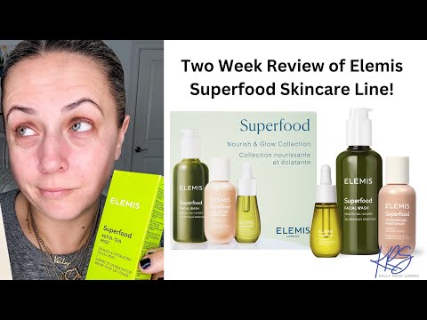 Two-Week Review of Elemis Superfood Skincare Line.