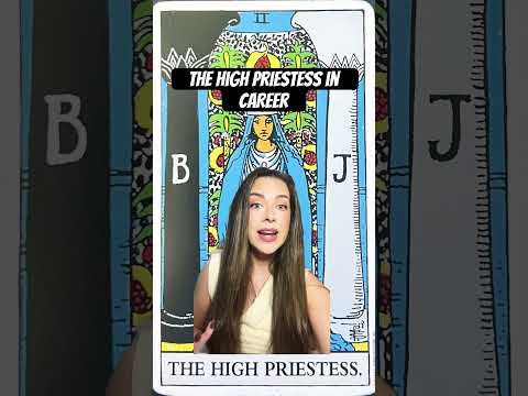 Tarot Cards in Career: The High Priestess #tarot #tarotcardmeanings #thehighpriestess