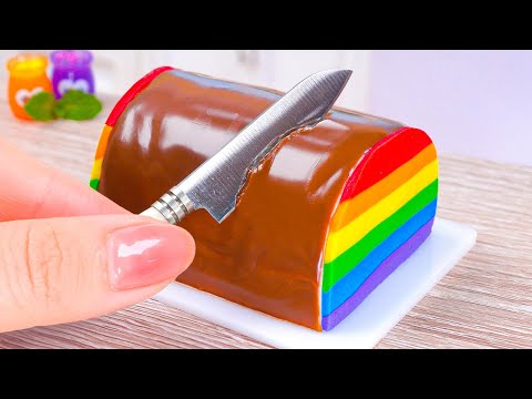 Rainbow Chocolate Cake 🌈 So Tasty Miniature CHOCOLATE Cake Recipe Ideas 🍫 | Best of Mini Cakes