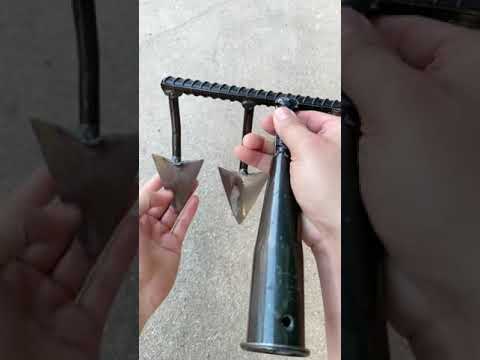 How to Make Your Own Garden Rake #shorts