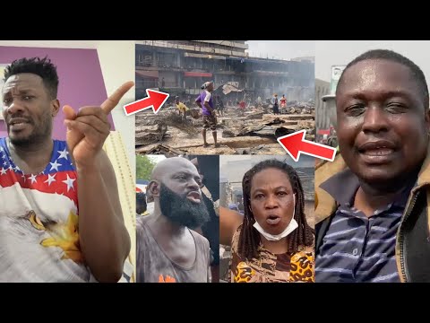 NPP or NDC? - Asamoah Gyan Speaks On Kantamanto F!re As Victims & Ghana F!re Service Reveal