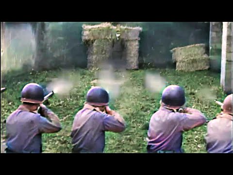 WW2 Teenage German Spies Executions By US Army Firing Squad! 1st Time Color Execution Compilation!