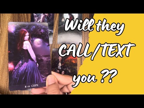 Will they CALL/TEXT you?💕⭐️ #ganeshivtarot #pickacard