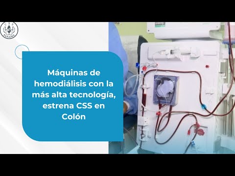 Máquinas de hemodiálisis con la más alta tecnología, estrena CSS en Colón