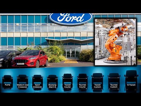 Ford Halewood Plant - Futuristic EV Factory