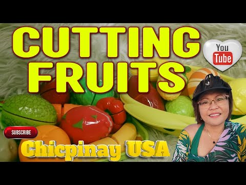 LETS PLAY CUTTING FRUITS AND VEGETABLES #toys #satisfying #live #asmrvideo