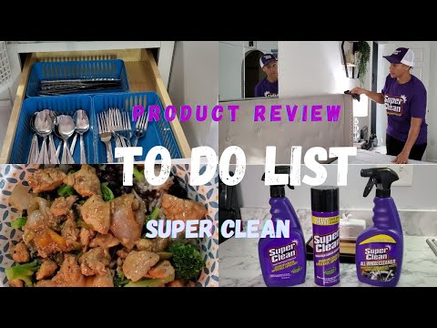 DEEP STOVE CLEAN | DECLUTTER | 30 MINUTE MEAL #superclean