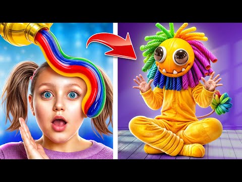 Poppy Playtime 4: Yarnabby Makeover! Catnup vs Nightmare Critters