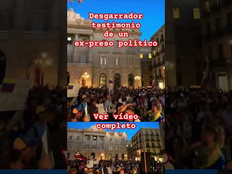 DESGARRADOR testimonio de EX-PRESO Político #fueramaduro #venezuela #shorts #remix #youtubeshorts