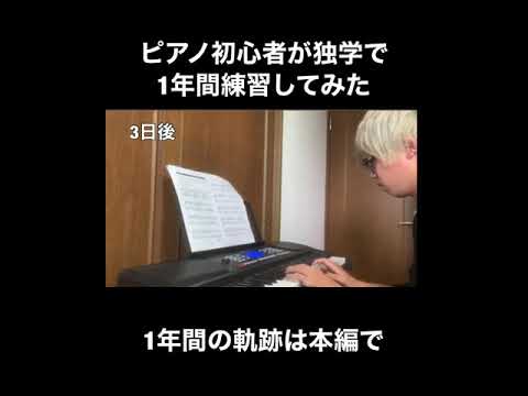 ピアノ初心者が独学で1年間練習してみた