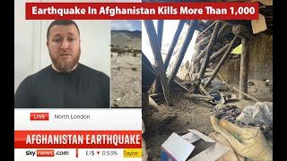 Is Afghanistan still a corrupt country ? - Rahmatullah Nowruz discussed Earthquake on sky-news