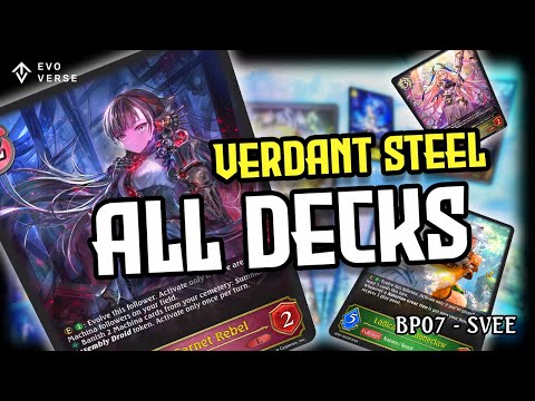 Verdant Steel All-Craft Decks cooked by First World Champ | Shadowverse Evolve