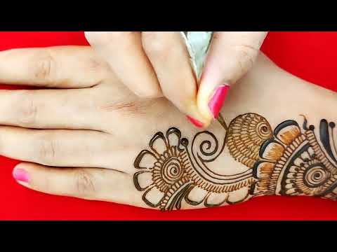 New Stylish Mehndi Designs ||One side mehndi designs ||eid mehndi designs2025 ||aaru mehndi