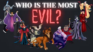 The Most Evil Villains in Disney Cinematic History Explained and Ranked.