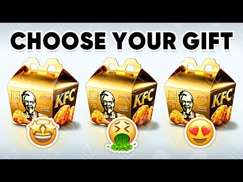 🎁 Choose Your GIFT...! LUNCHBOX Edition 🍔🍕🍫 🍨  How Lucky Are You? Daily Quiz