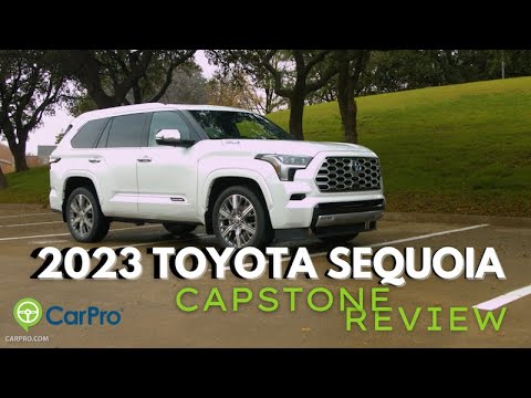 All-New 2023 Toyota Sequoia Capstone Test Drive